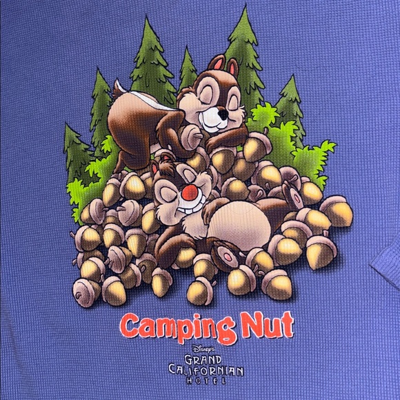 Disney Other - Disneyland Resort Lavender Thermal Henley Top